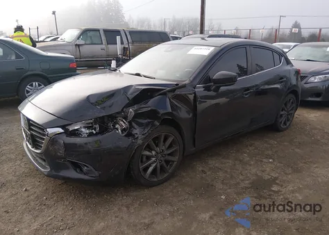 2018 Mazda Mazda3 Grand Touring z USA, uszkodzony, nr VIN 3MZBN1M35JM274861